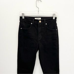 Revtown High Rise Skinny Black Jeans Size 27 Long